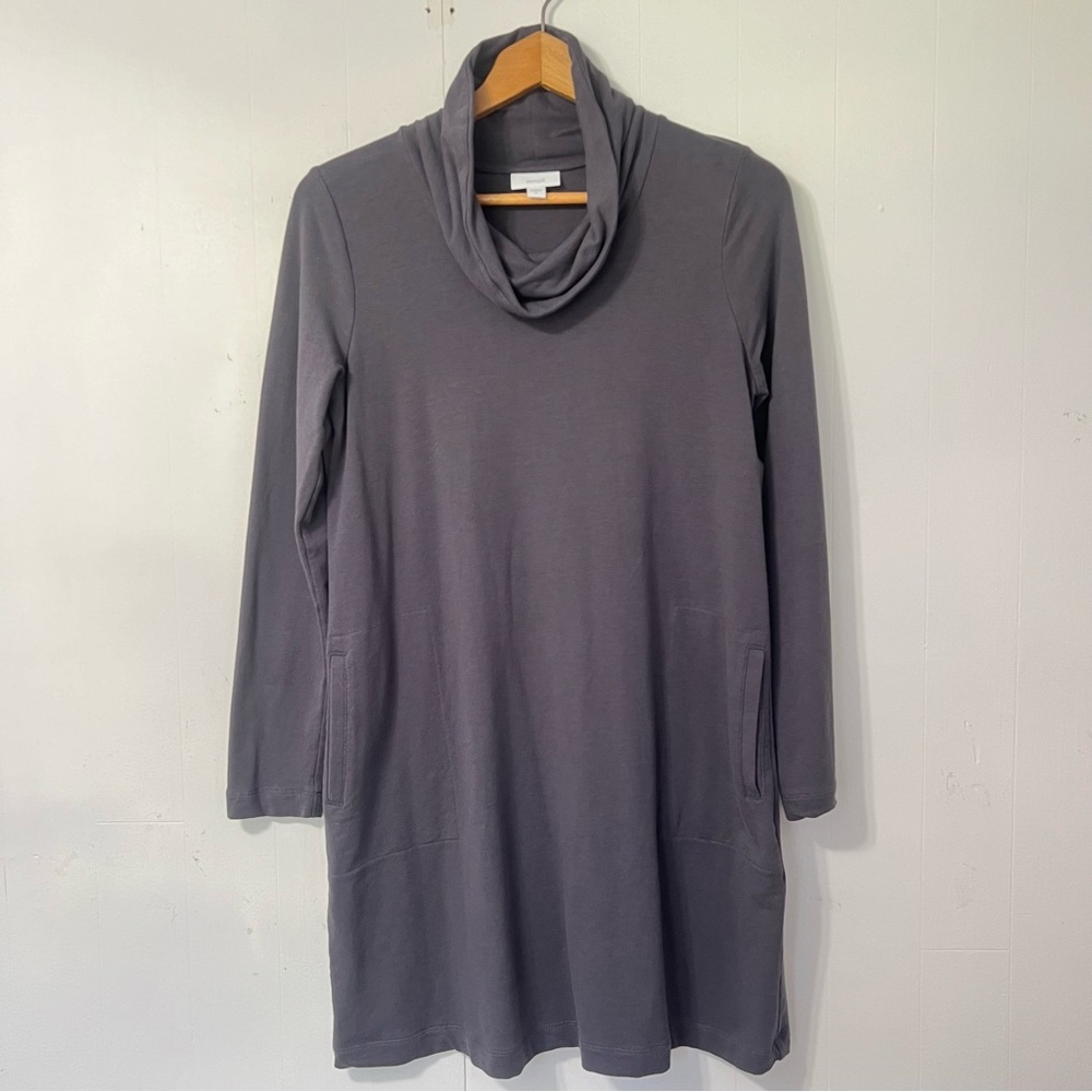 J.Jill Pure Jill Cowl Neck Long Sleeve Tunic Top Minimalist Contemporary XS